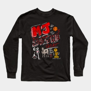 THE GOAT!!! Long Sleeve T-Shirt